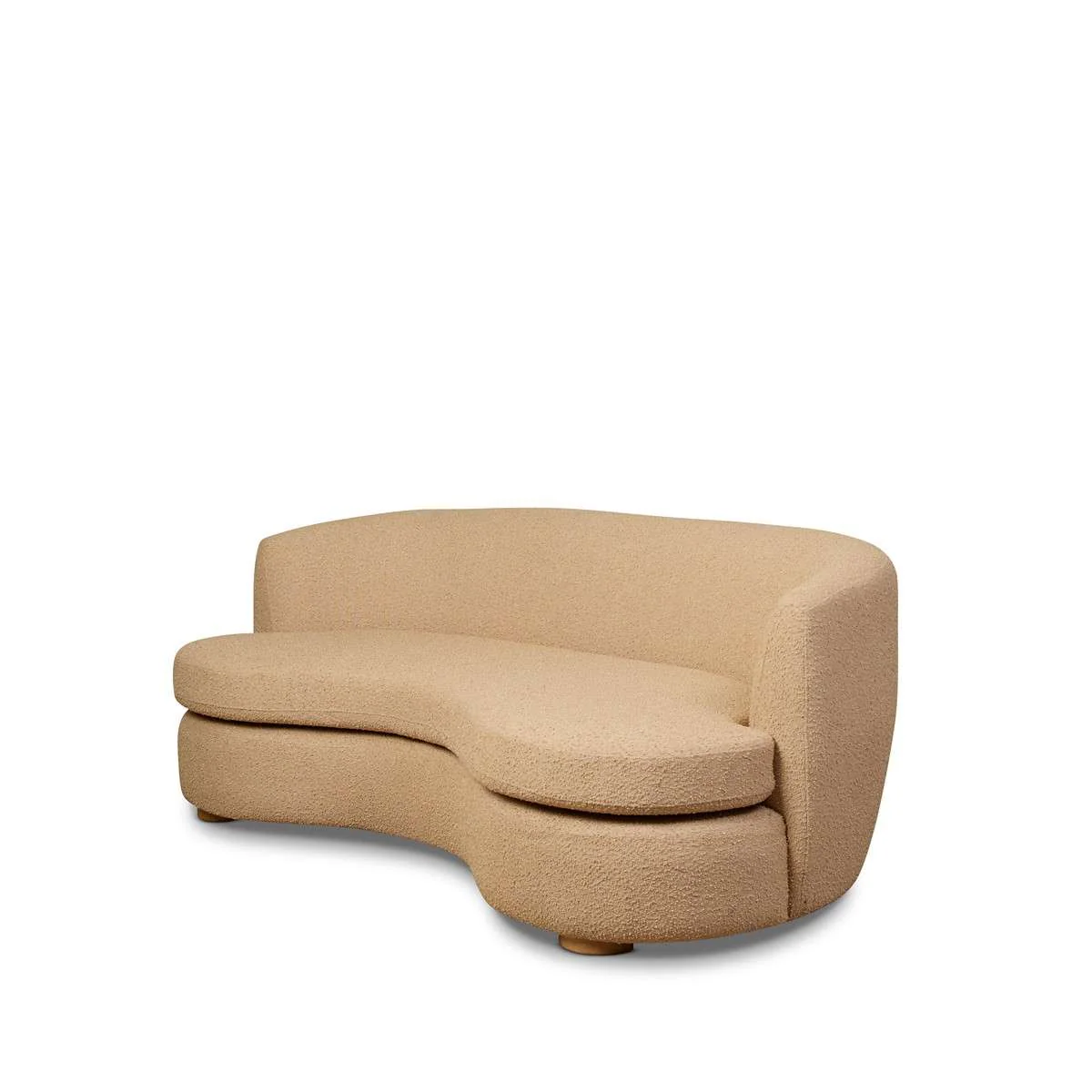 Lyle Pebble 2.5 Seater Sofa - Caramel Boucle - Image 14