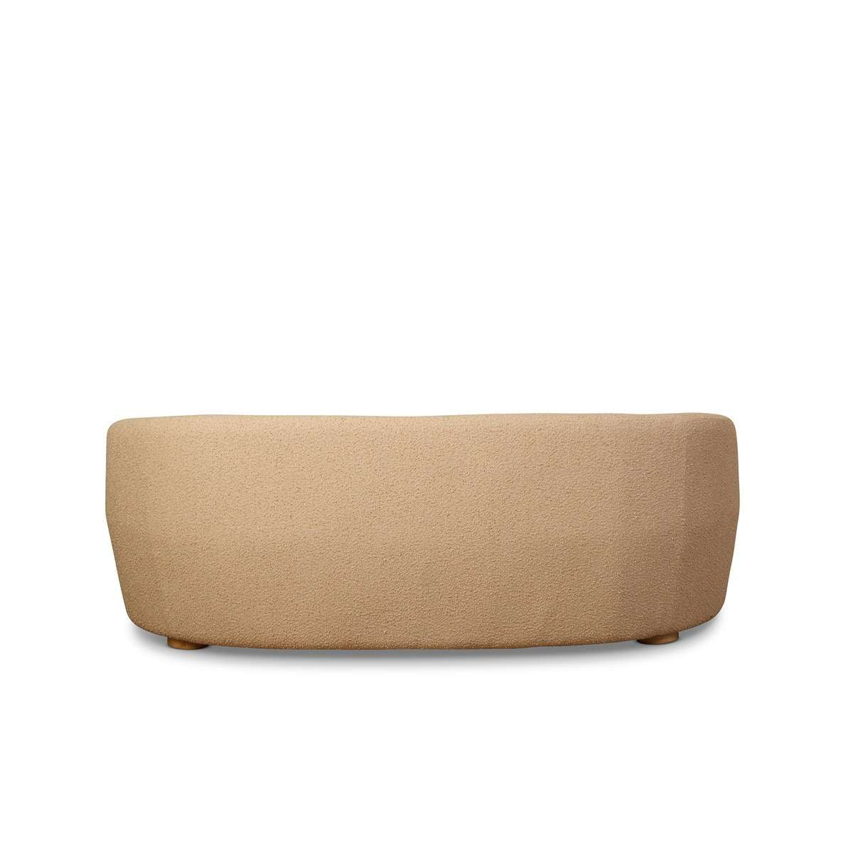 Lyle Pebble 2.5 Seater Sofa - Caramel Boucle - Image 15
