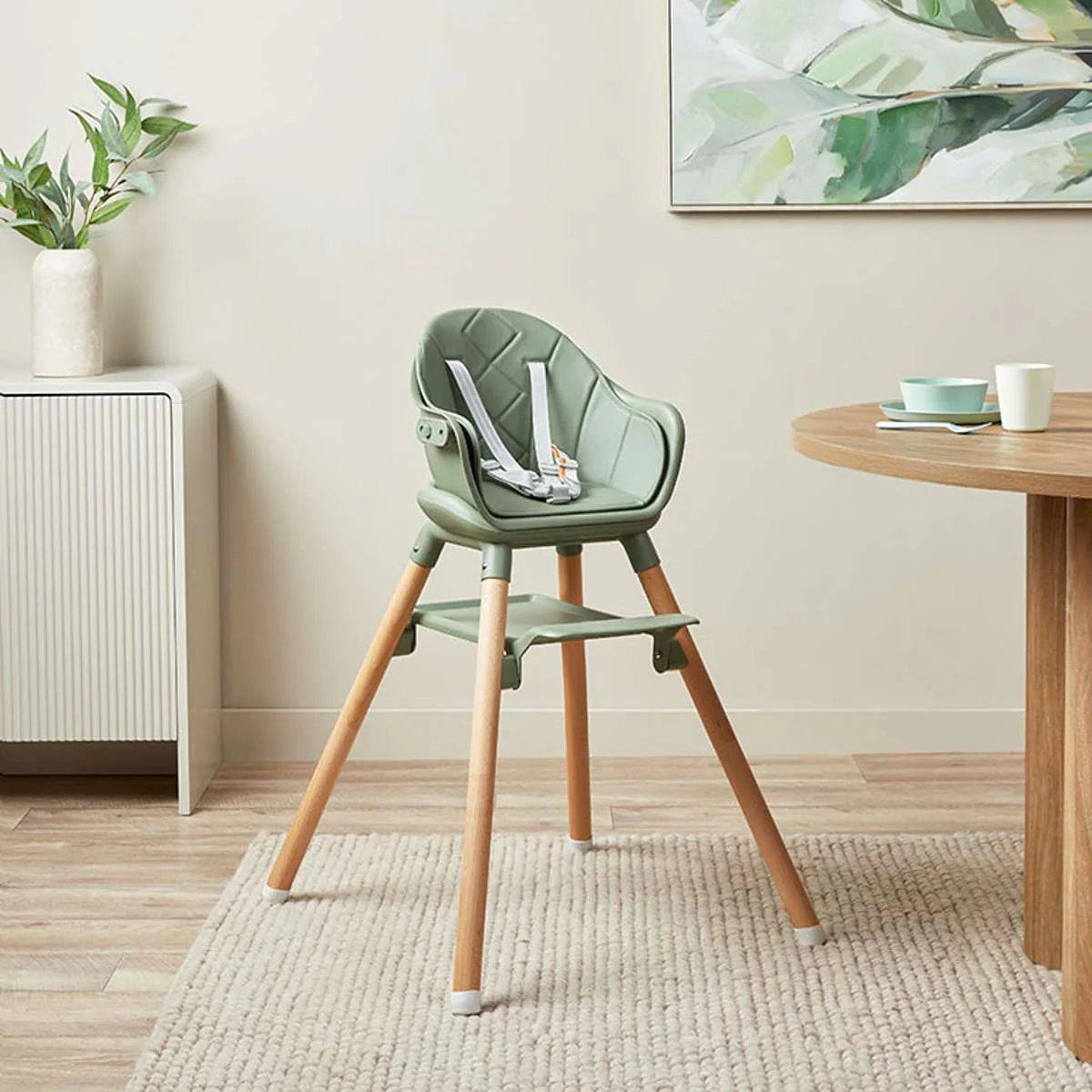 Macey 3-in-1 Highchair - Fern - Image 2