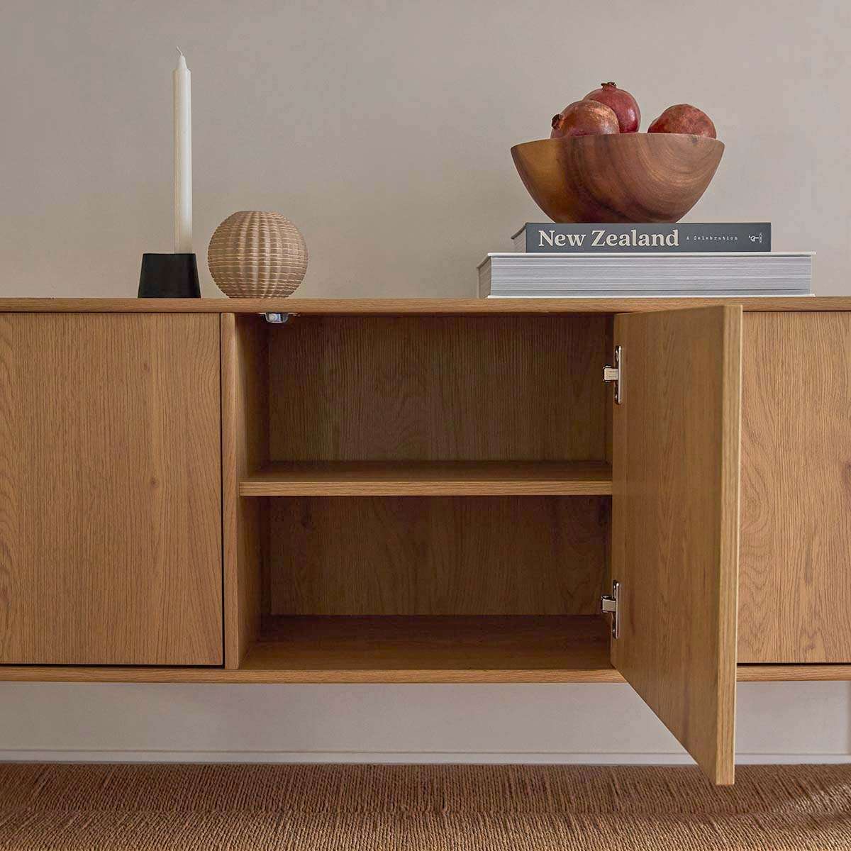Madeira Storage Console Table - Natural - Image 3