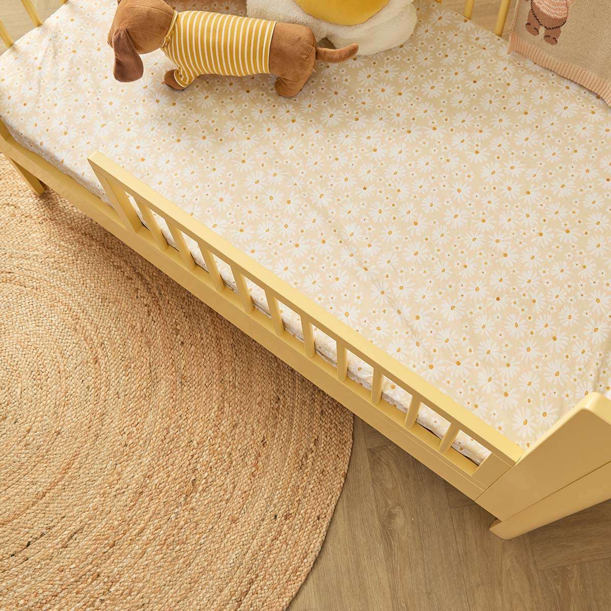 Maisie Cot Toddler Bed Half Frame - Buttermilk - Image 4