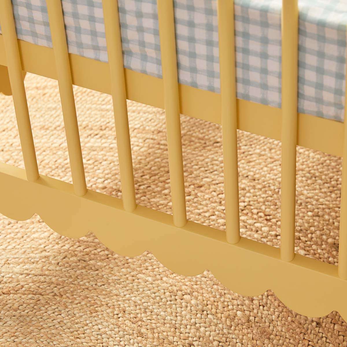 Maisie Scalloped Cot - Buttermilk - Image 9