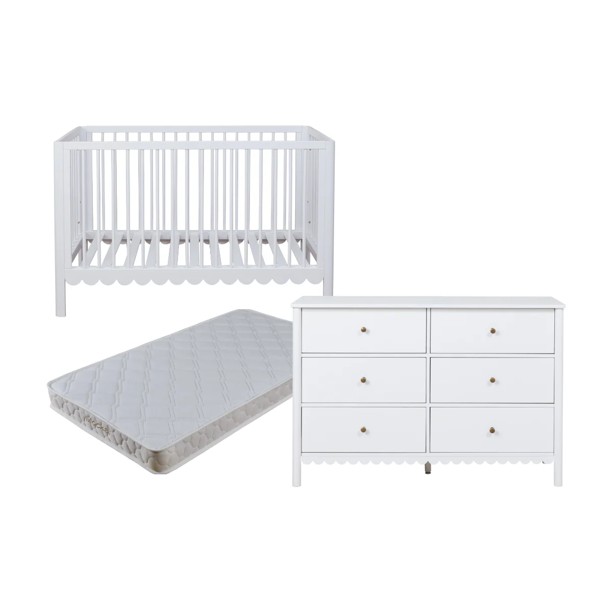 Maisie Three Piece Nursery Furniture Set