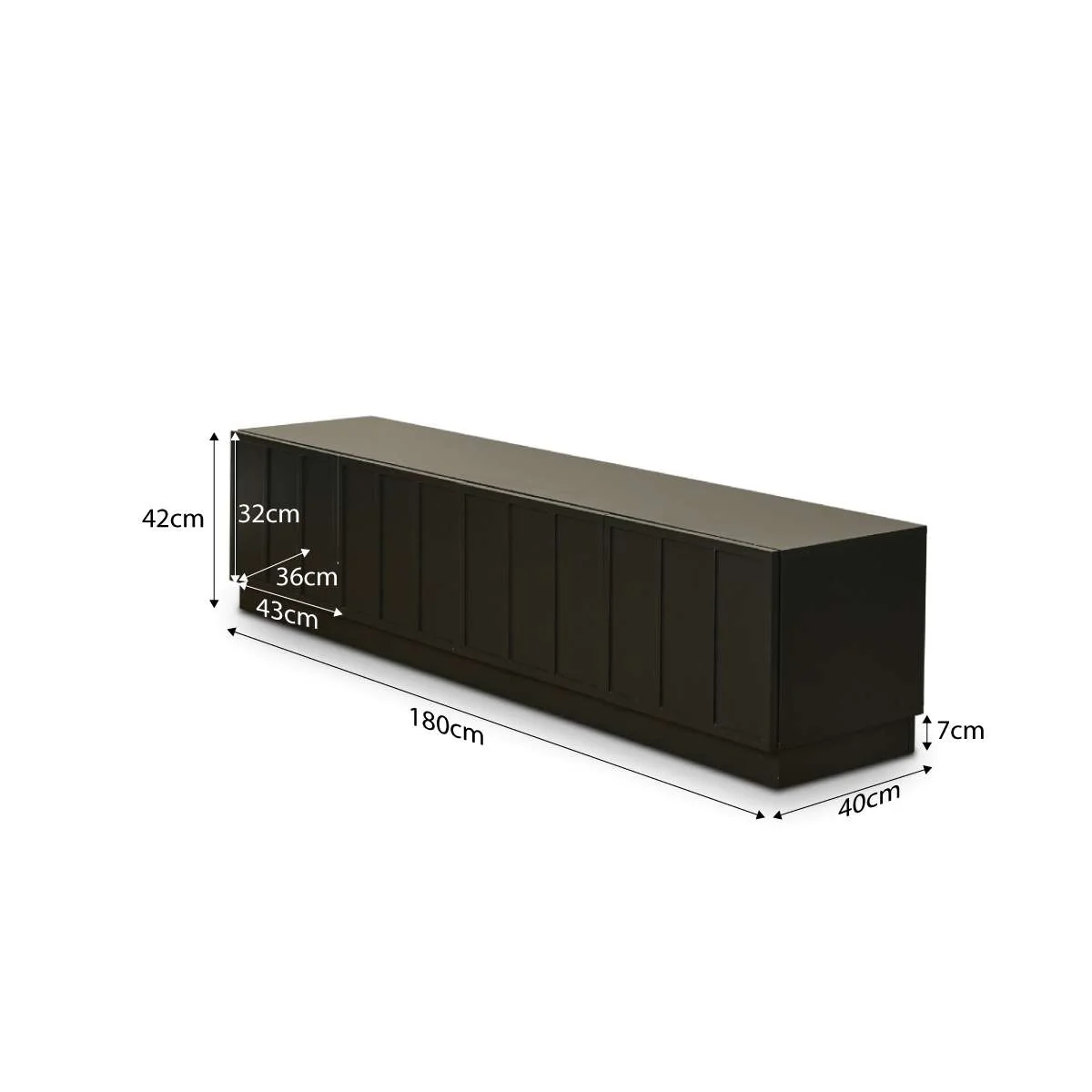 Mason Entertainment Unit - Slate - Image 7
