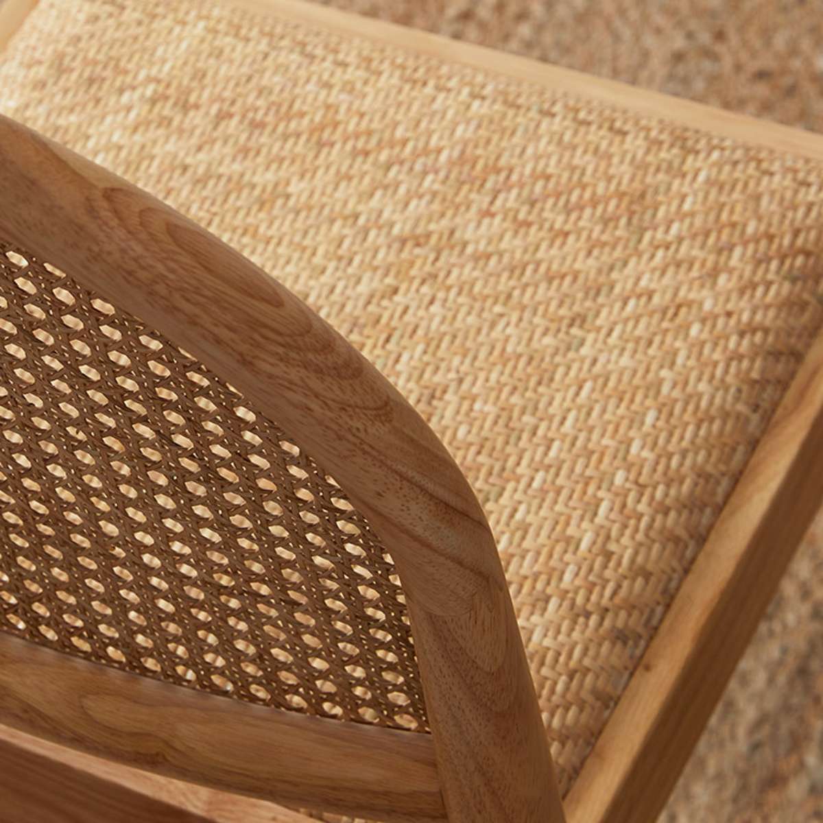 Amara Six Seater Dining Table - Natural - Image 7
