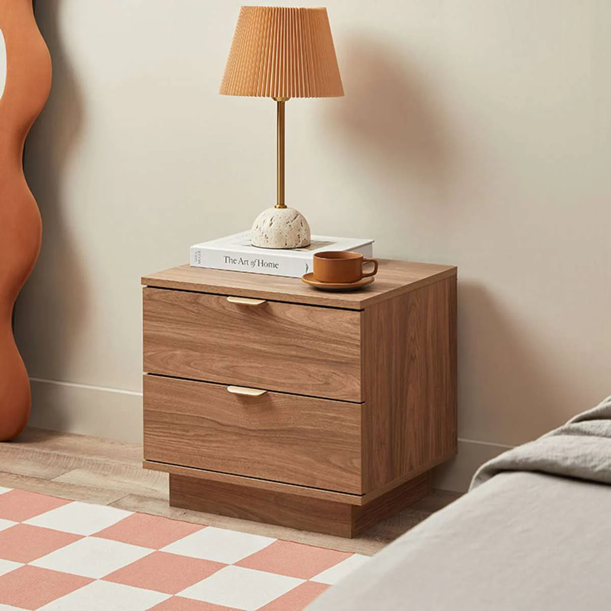 Maverick Bedside Table - Pecan - Image 4