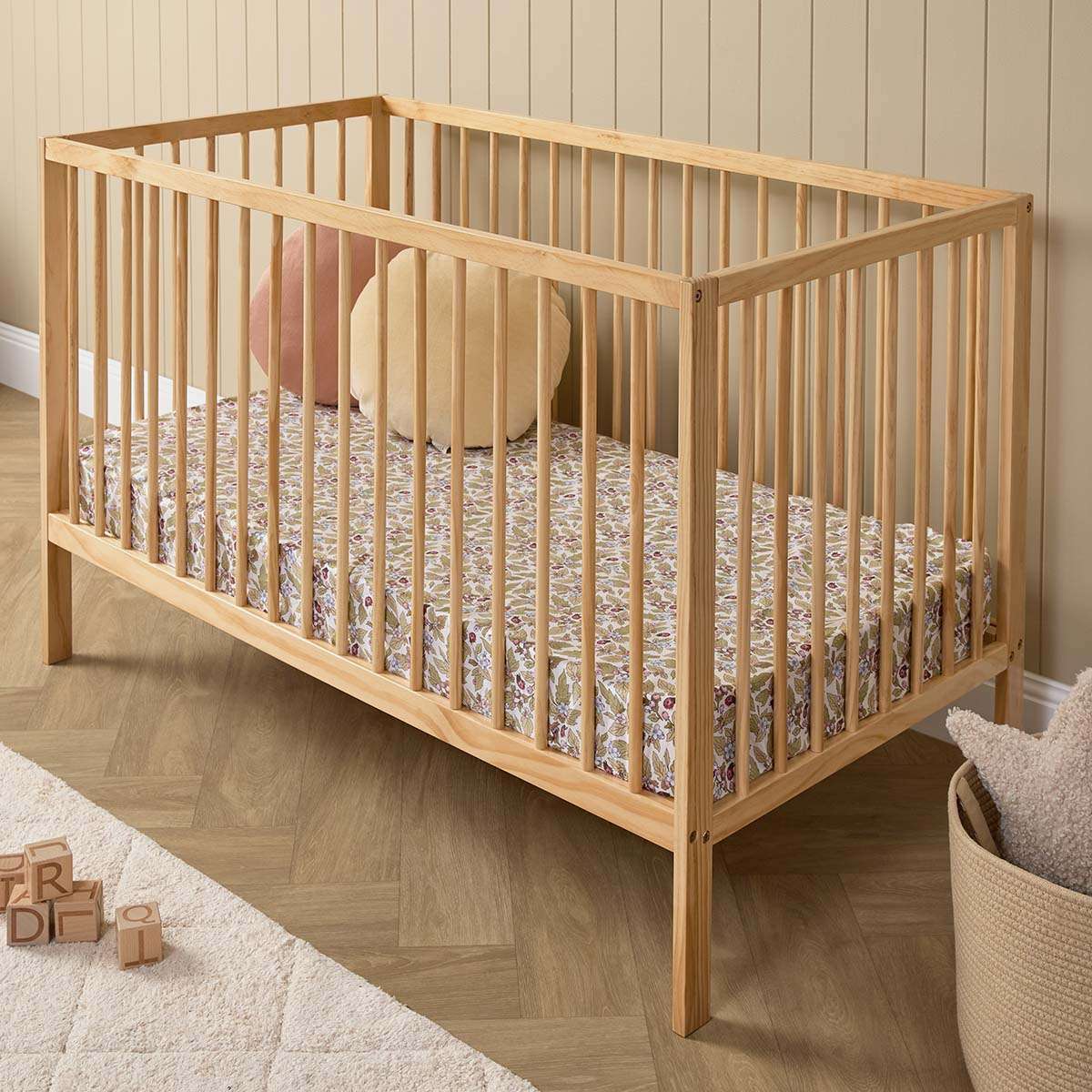 Mocka Dream Cot - Natural - Image 7