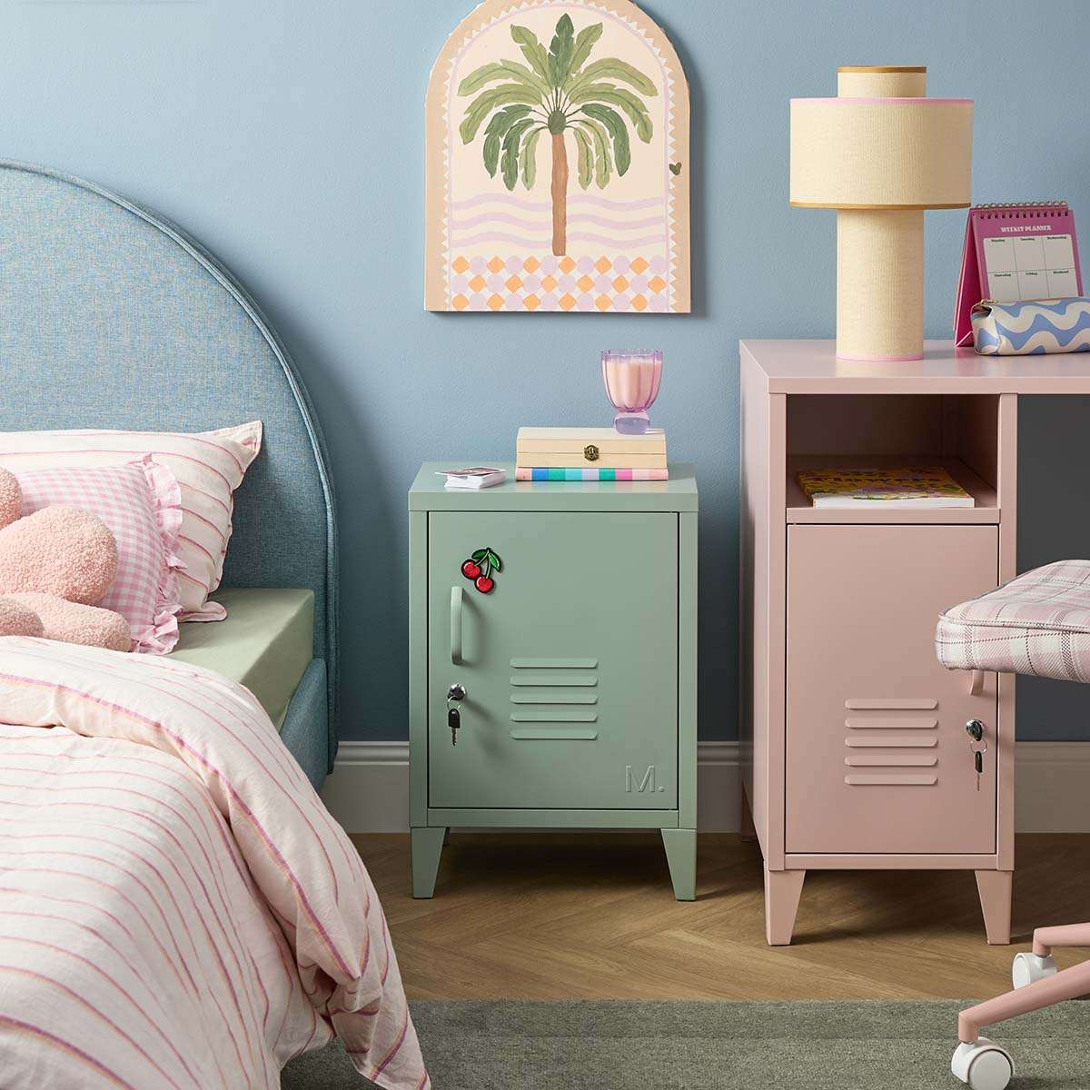 Mocka Original Locker Bedside - Sage Green - Image 3