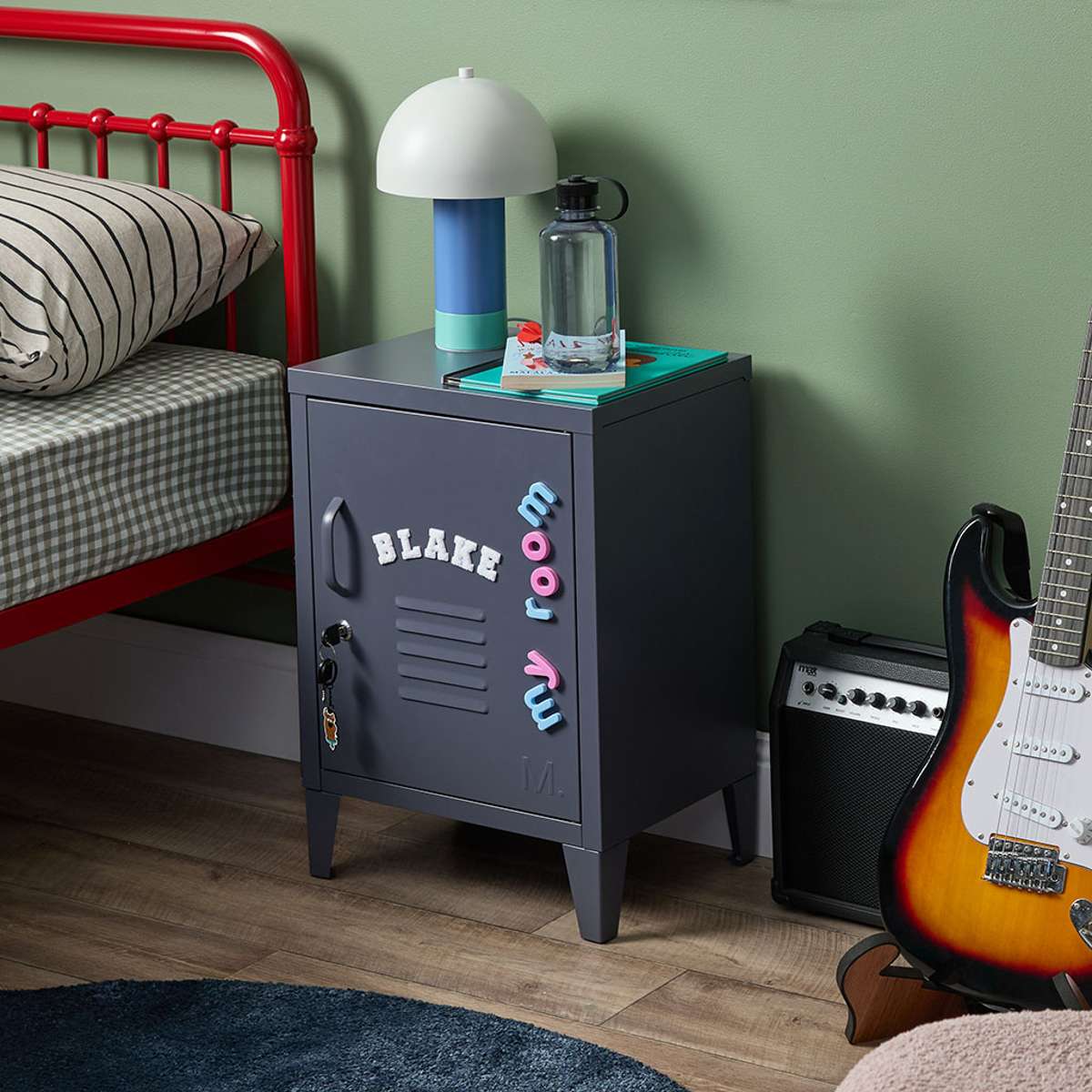 Mocka Original Locker Bedside - Steele - Image 4