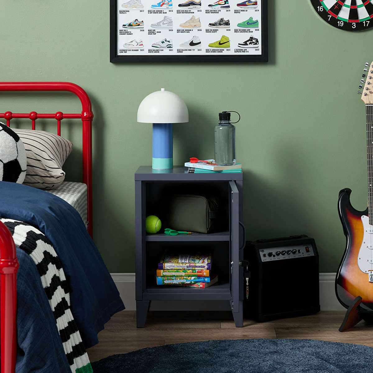 Mocka Original Locker Bedside - Steele - Image 6