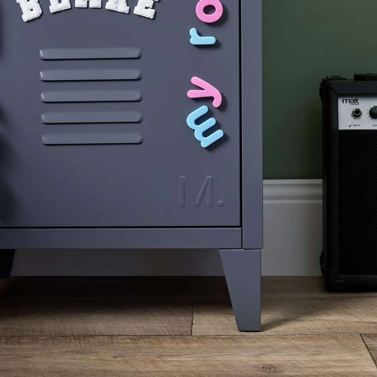 Mocka Original Locker Bedside - Steele - Image 8