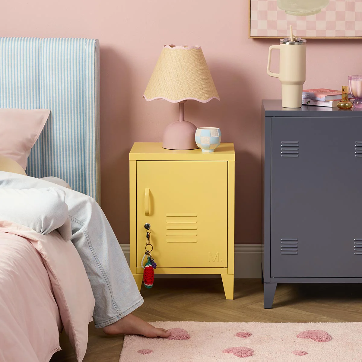 Mocka Original Locker Bedside - Yellow
