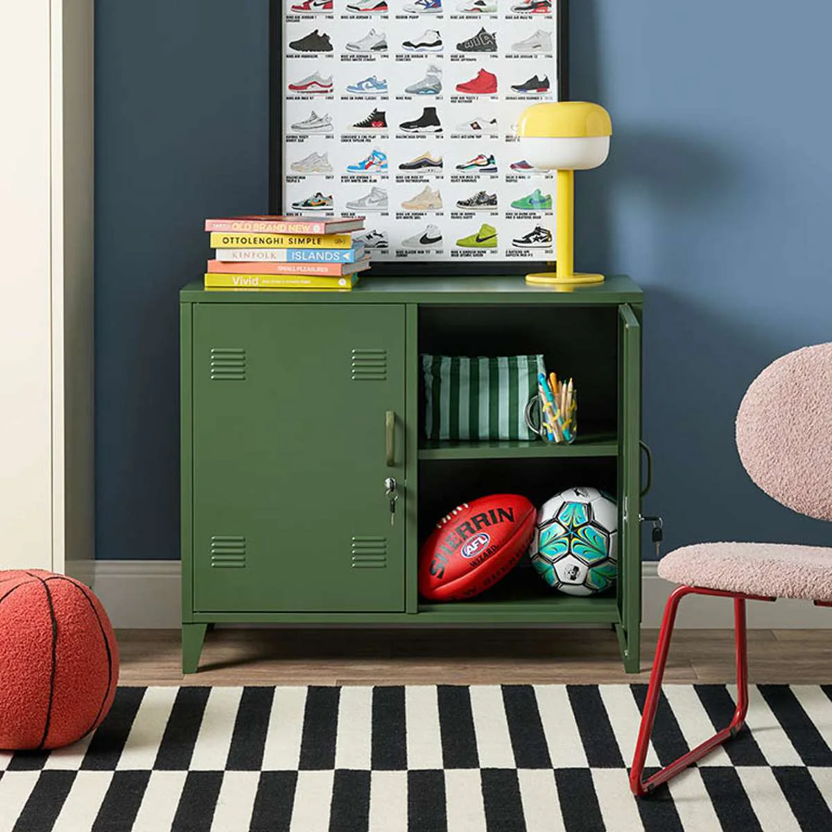Mocka Original Locker Cabinet - Khaki - Image 4