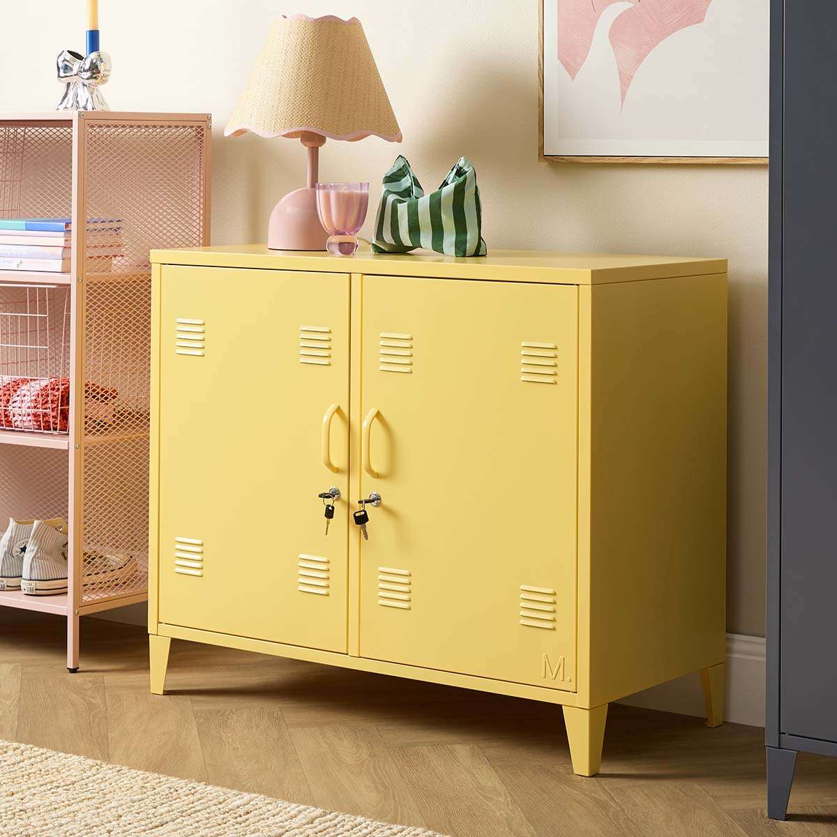 Mocka Original Locker Cabinet - Yellow - Image 3