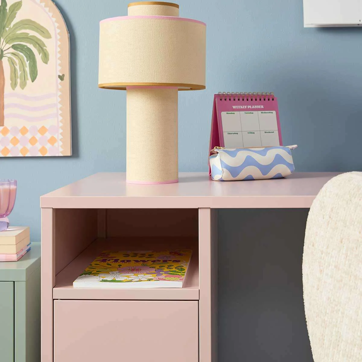 Mocka Original Locker Desk - Large - Pink - Image 7