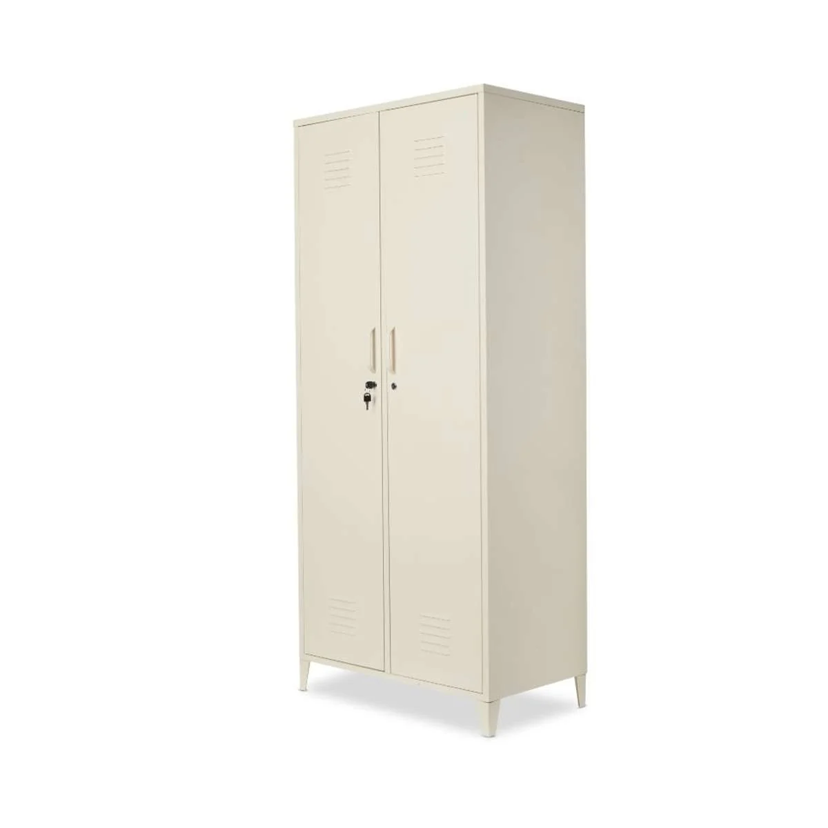 Mocka Original Locker Wardrobe - Cream - Image 13