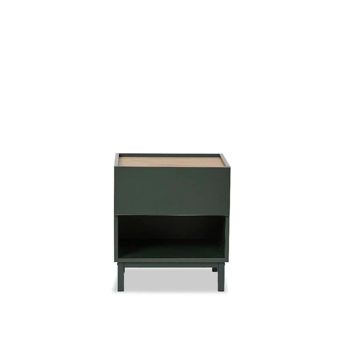 Murphy Bedside Table - Green/Natural - Image 10