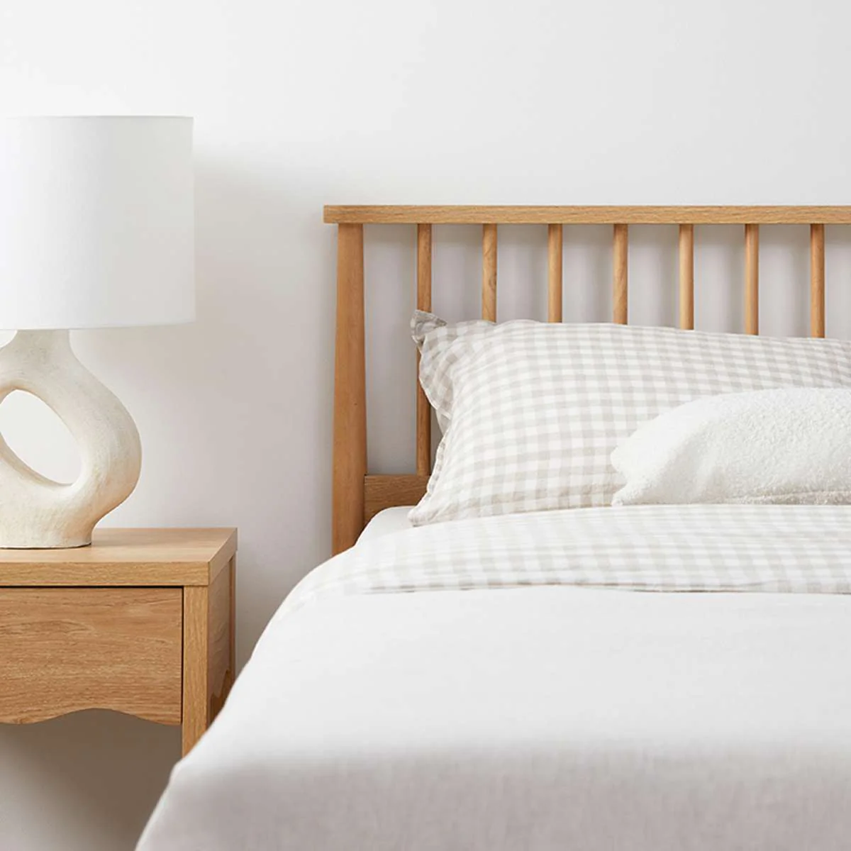 Napier Queen Bed - Natural - Image 6