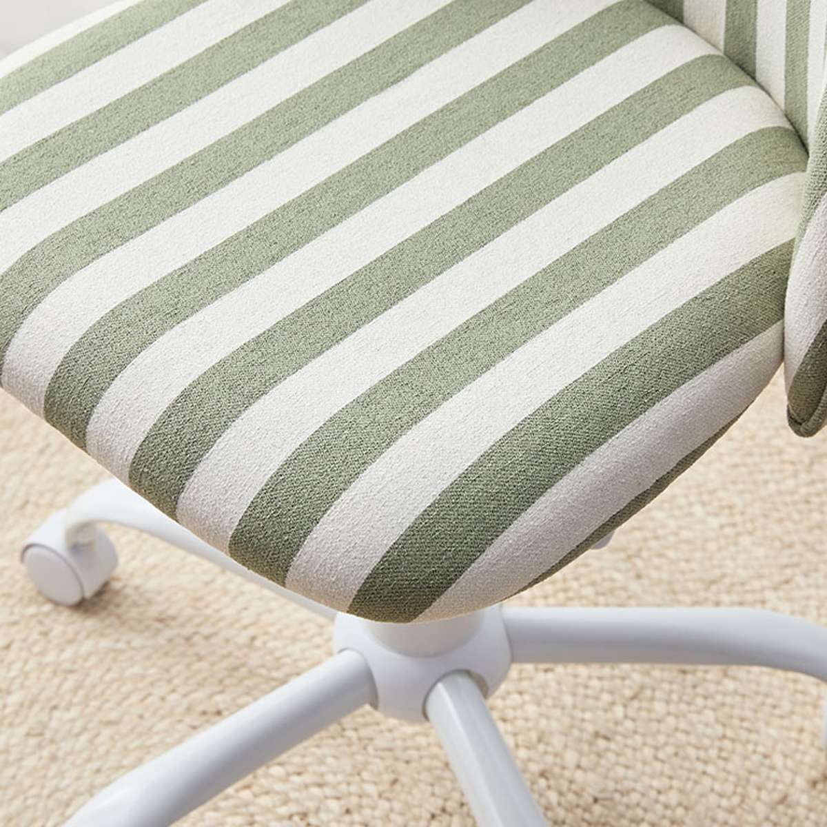 Nolan Office Chair - Green Stripe - Image 2