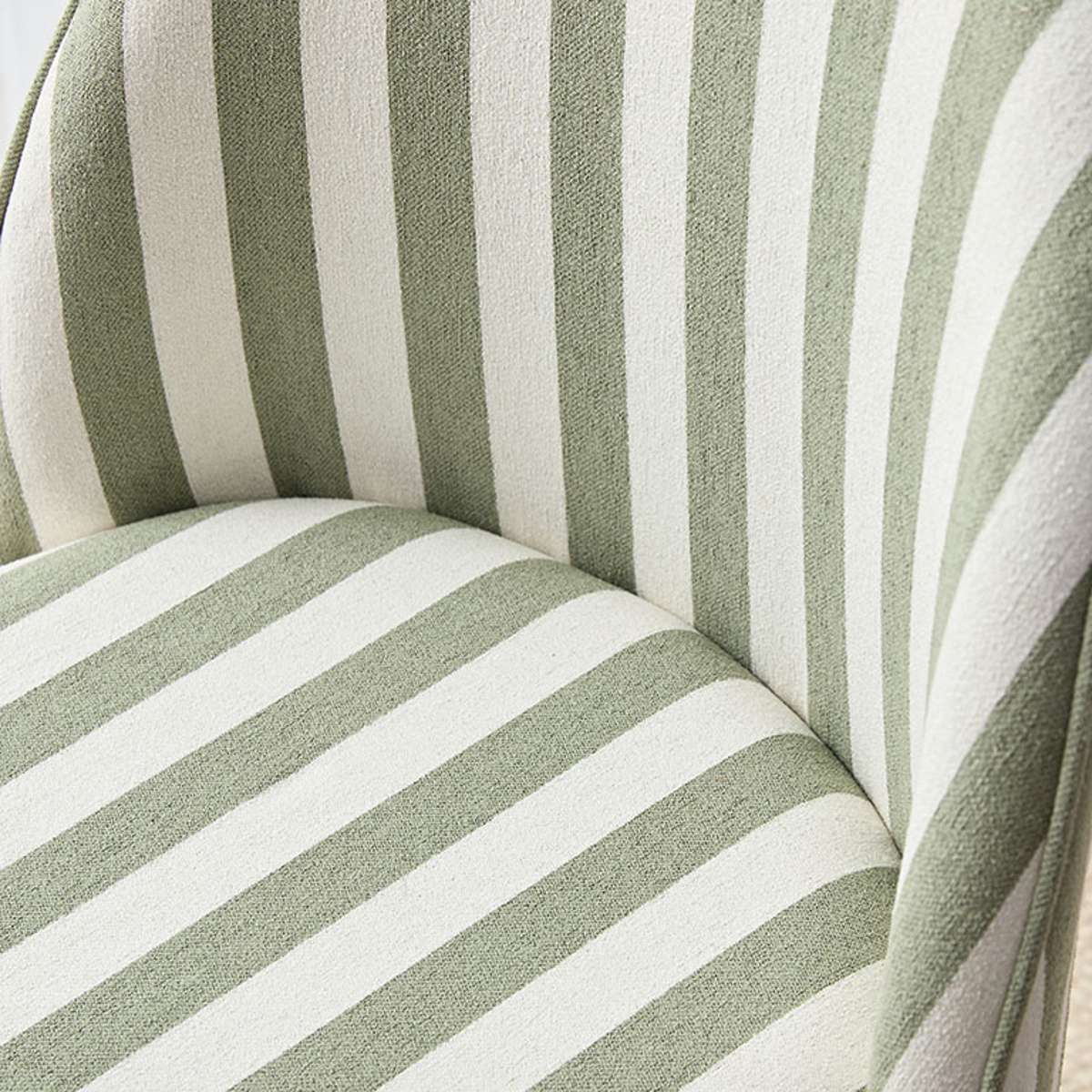 Nolan Office Chair - Green Stripe - Image 7