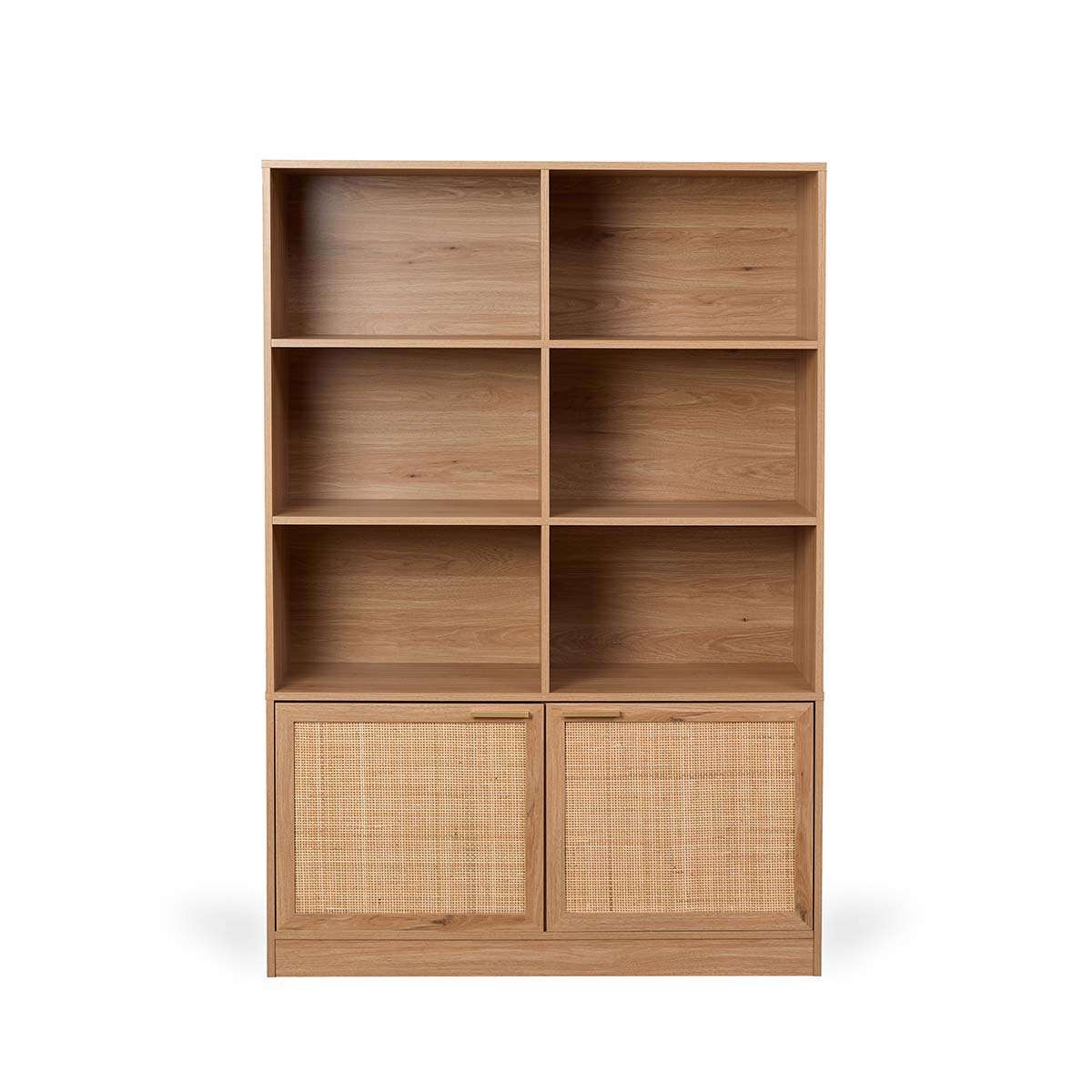 Noosa Rattan Large Bookcase - Natural - Image 11