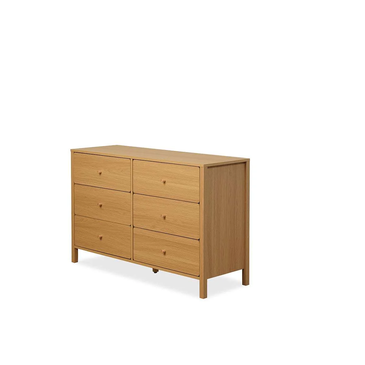 Ollie Six Drawer - Natural - Image 9
