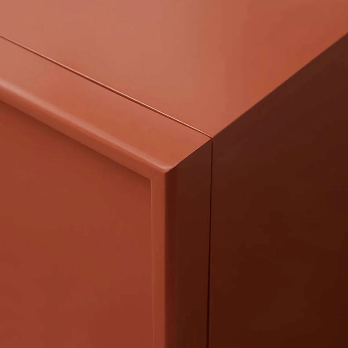 Osaka Bedside Table - Brick - Image 4