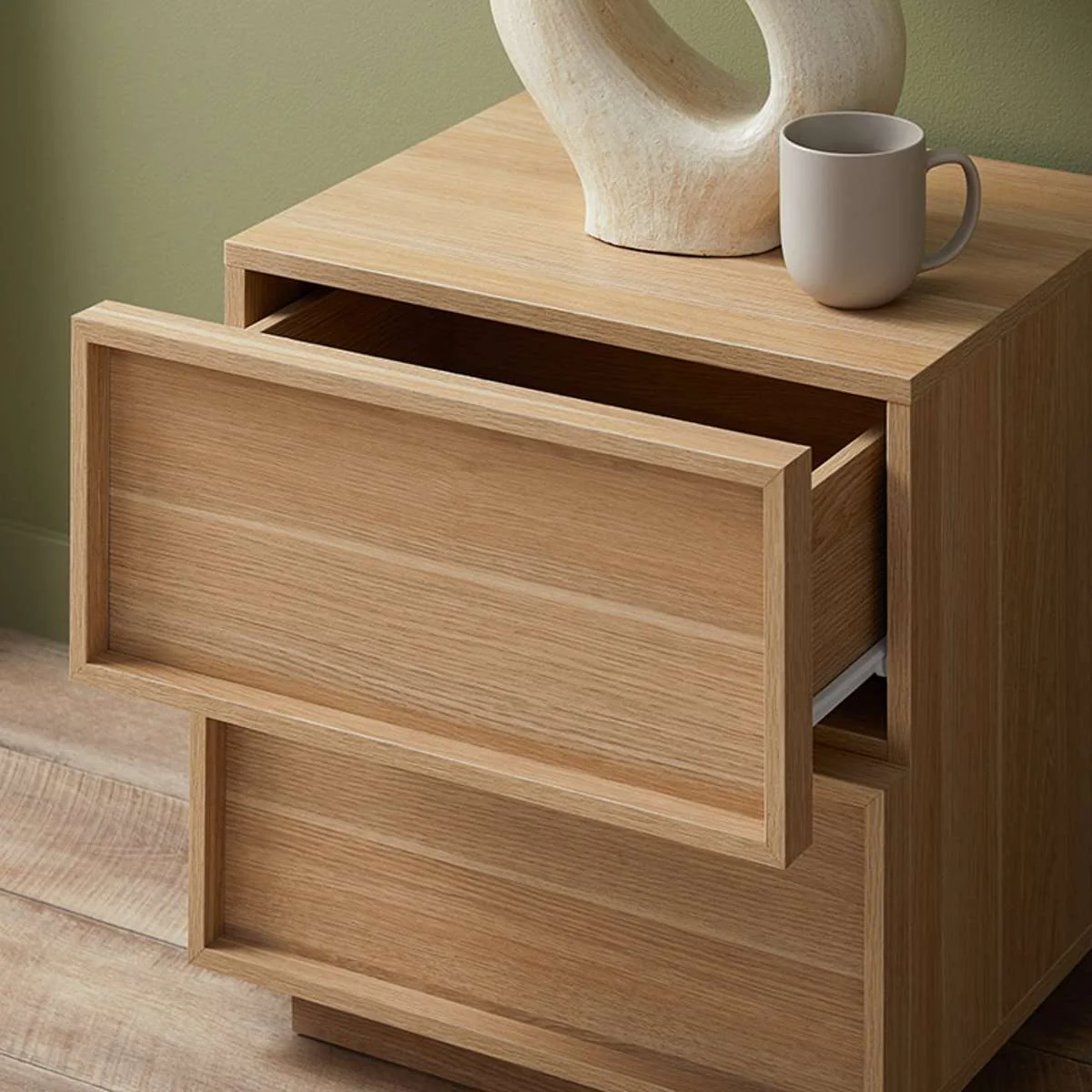 Osaka Bedside Table - Natural - Image 4