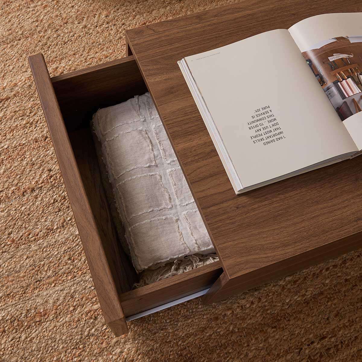 Osaka Coffee Table - Walnut - Image 4