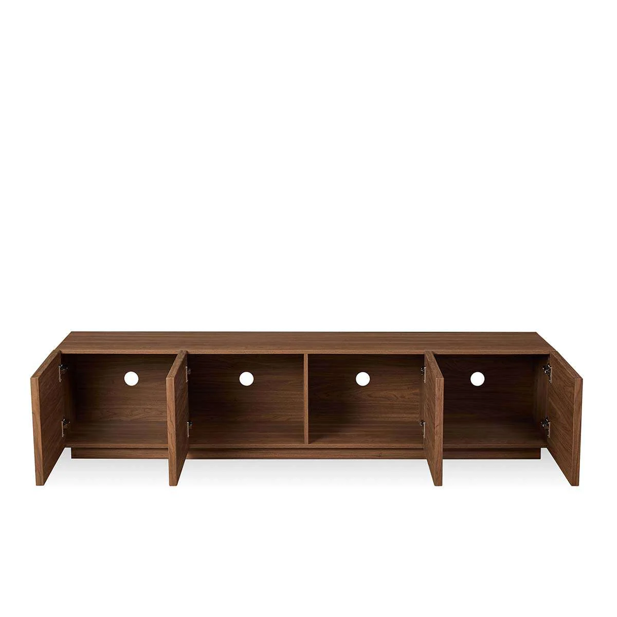 Osaka Large Entertainment Unit - Walnut - Image 11