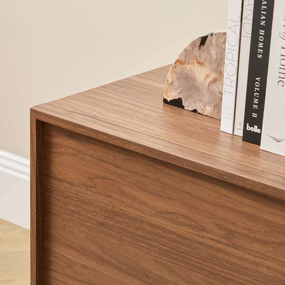 Osaka Large Entertainment Unit - Walnut - Image 8