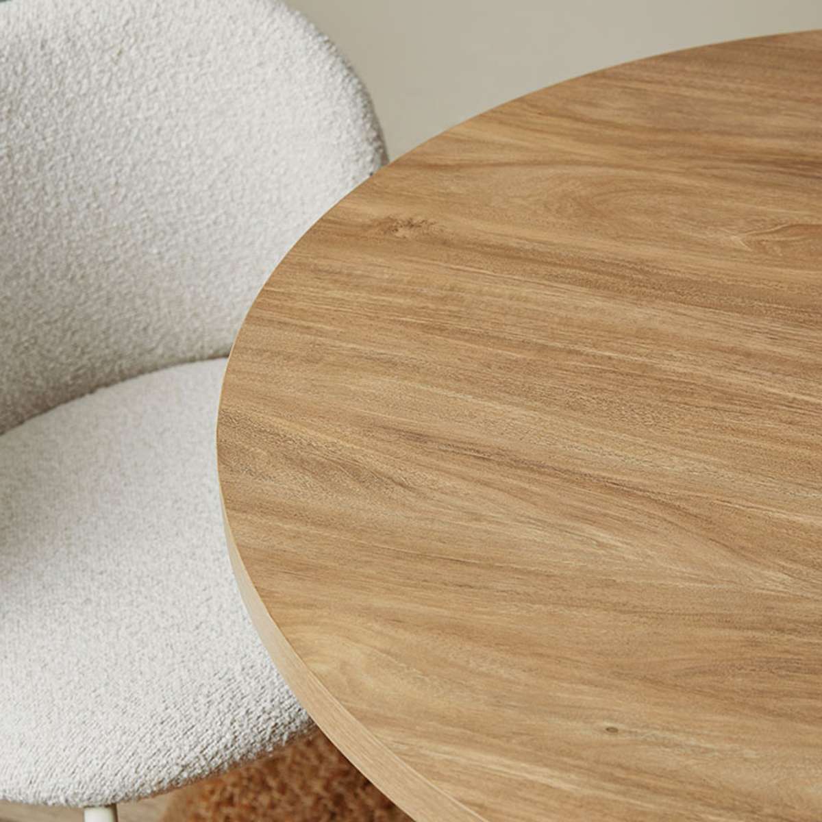 Otis Six Seater Dining Table - Pecan - Image 7