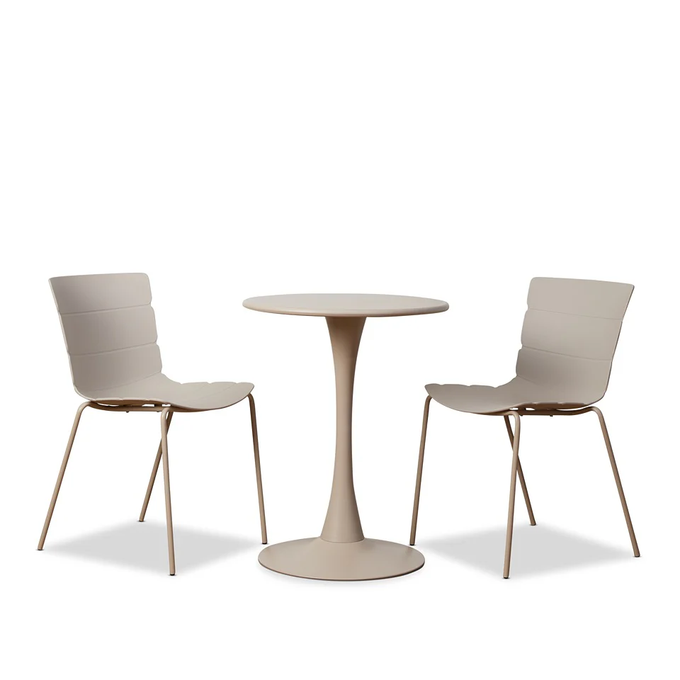 Ravello Outdoor Bistro Three Piece Dining Set Beige
