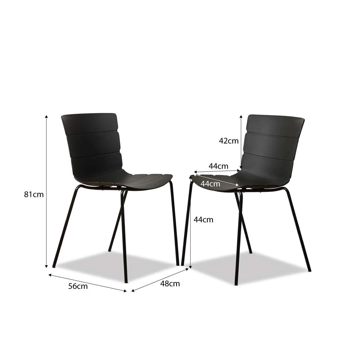 Ravello Outdoor Five Piece Dining Set Black - Image 5