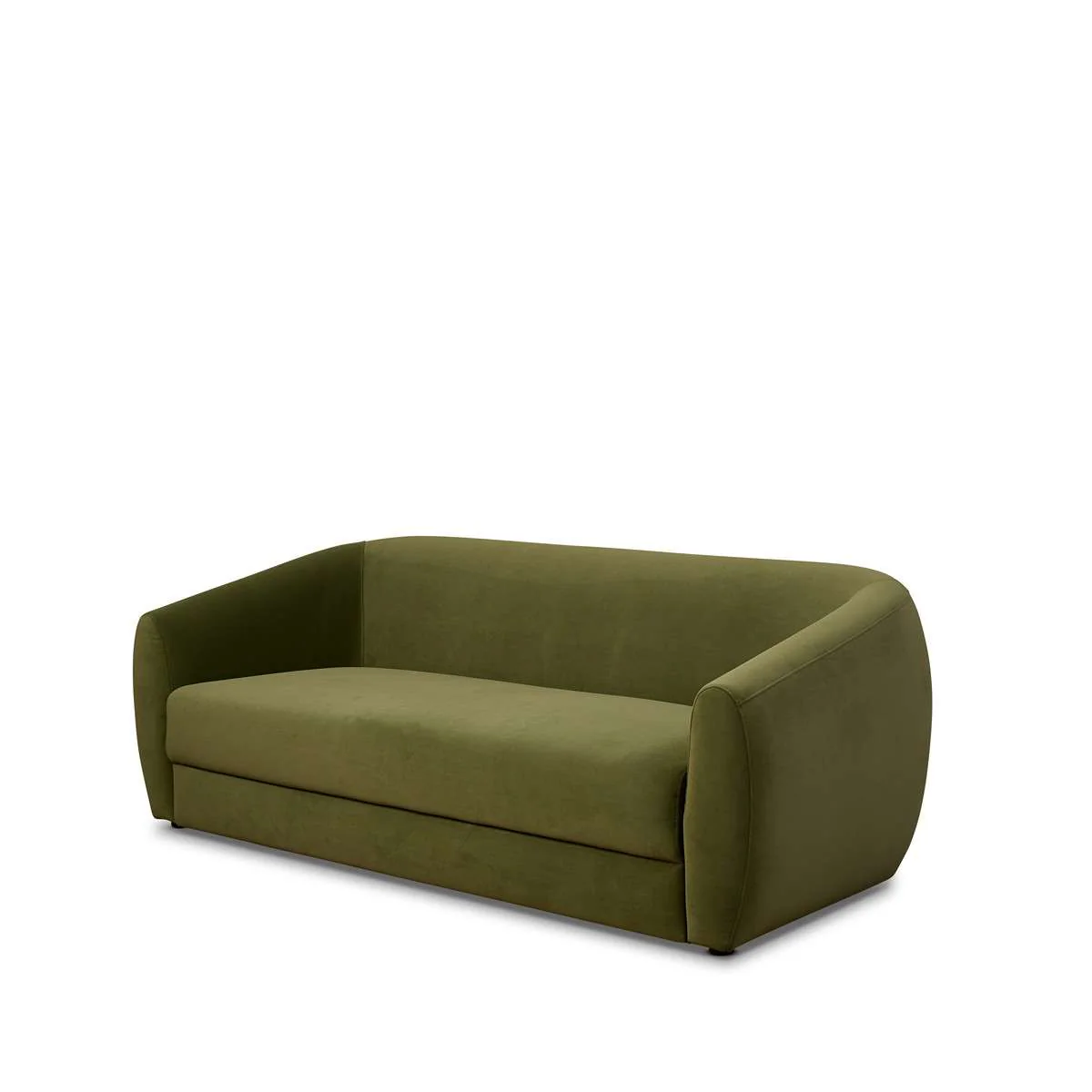 Reign 2.5 Seater Sofa - Olive Green Velvet - Image 14
