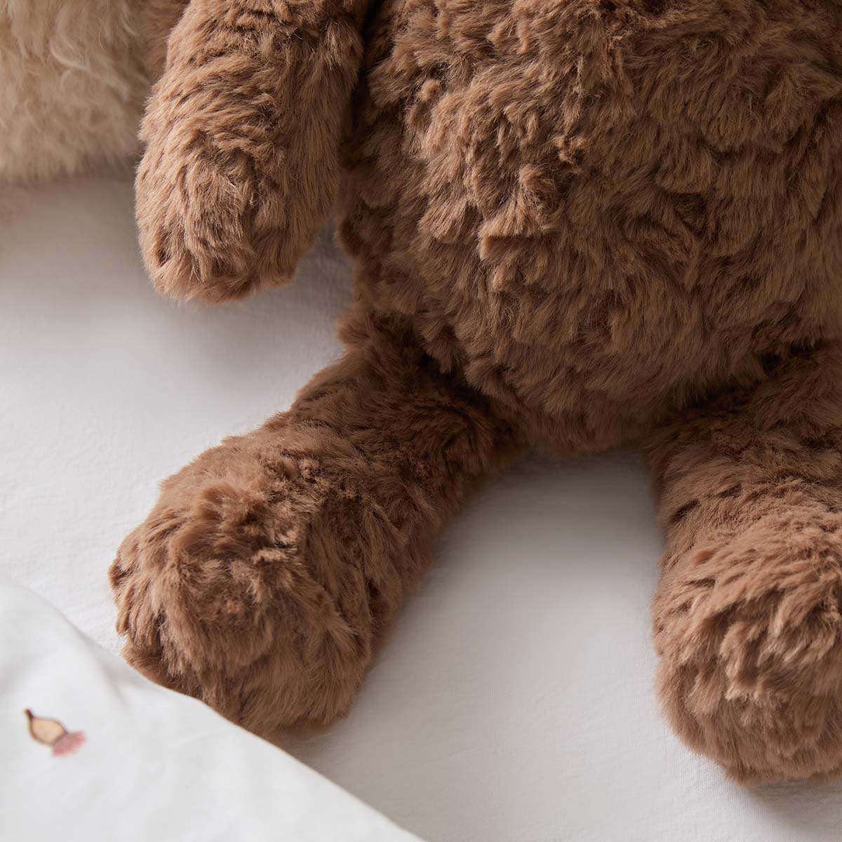 Rosie Rabbit Plush Toy Large - Chocolate - Image 9