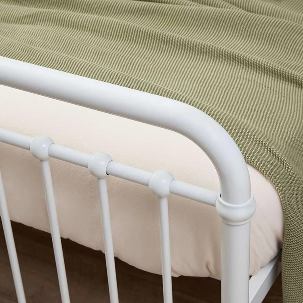 Sonata Bed - King Single - White - Image 11