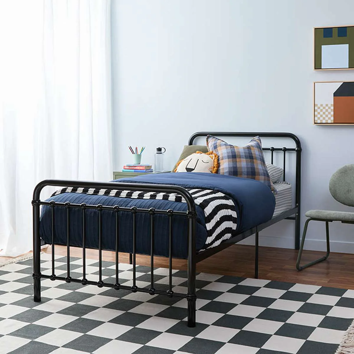 Sonata Bed - Single - Black - Image 3