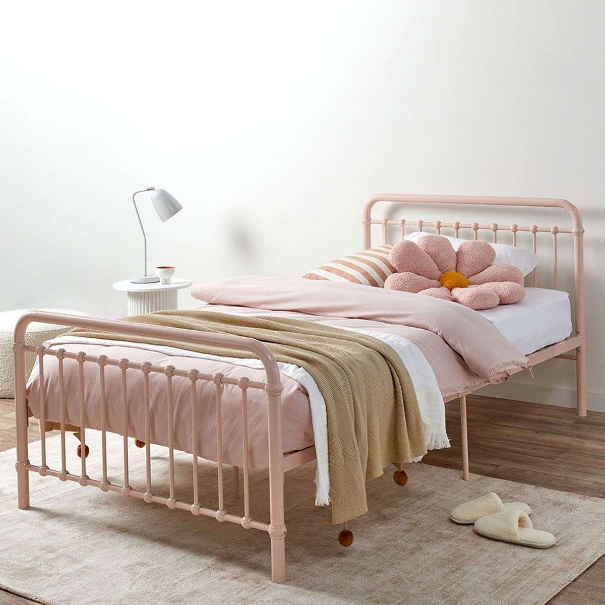 Sonata Bed - Single - Pink - Image 3