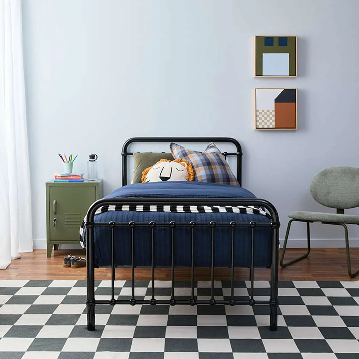 Sonata Single Bed Black + Mattress Bundle - Image 2