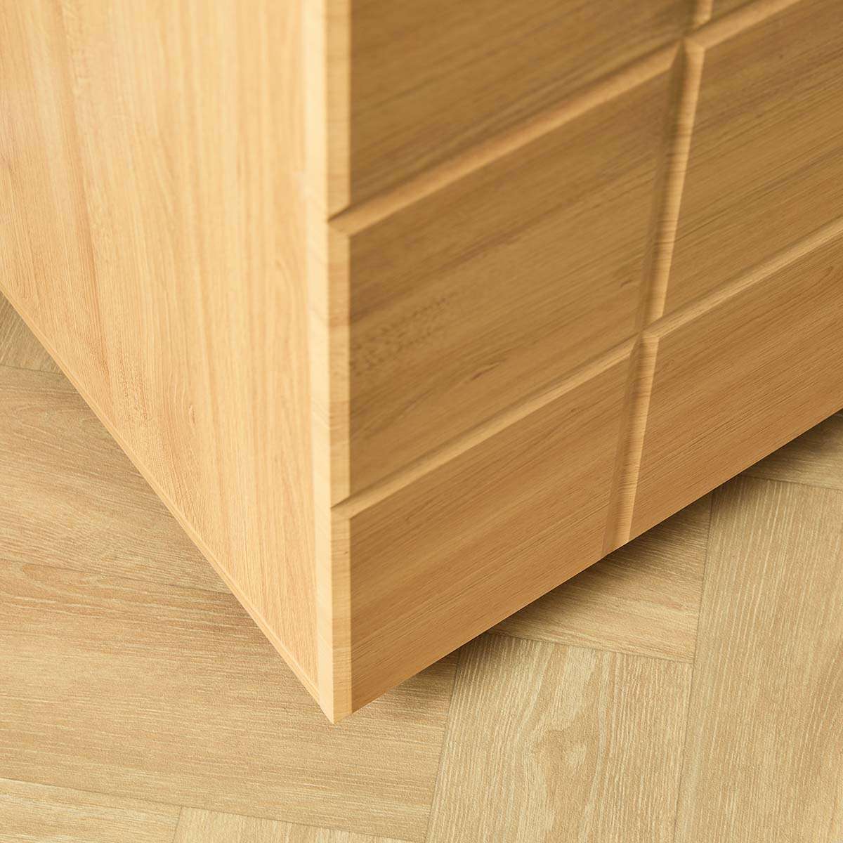 Sonny Checkerboard Buffet - Natural - Image 3