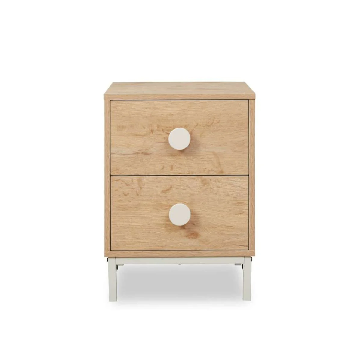 Spotty Bedside Table - Cream - Image 13