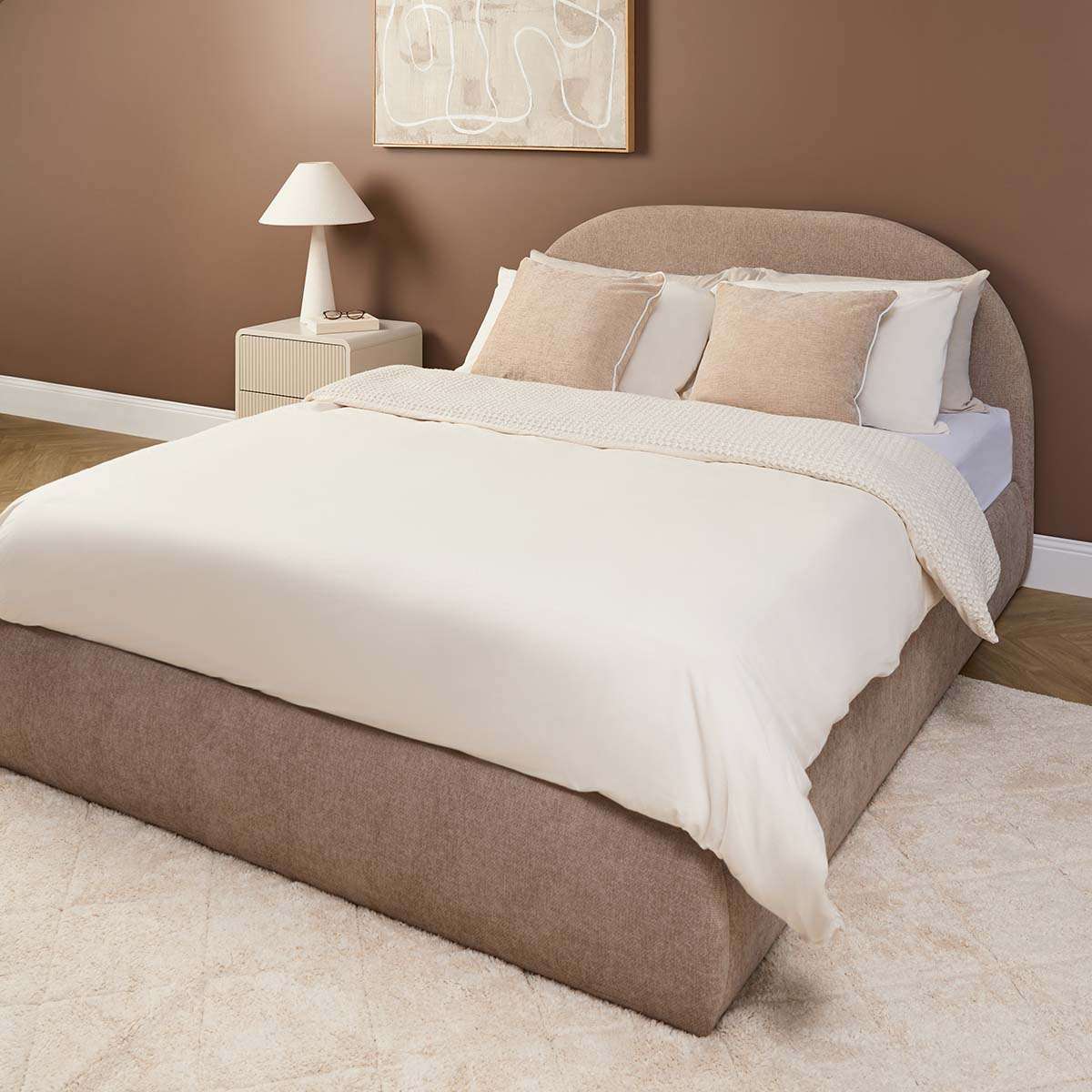Tanner Storage Queen Bed - Beige - Image 6
