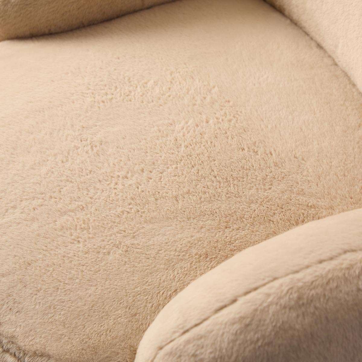 Teddy Bear Swivel Chair - Cream - Image 7