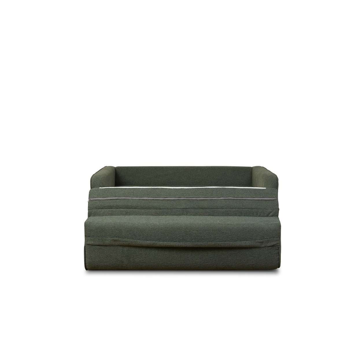 Tobie 2 Seater Sofa Bed - Dark Green - Image 20