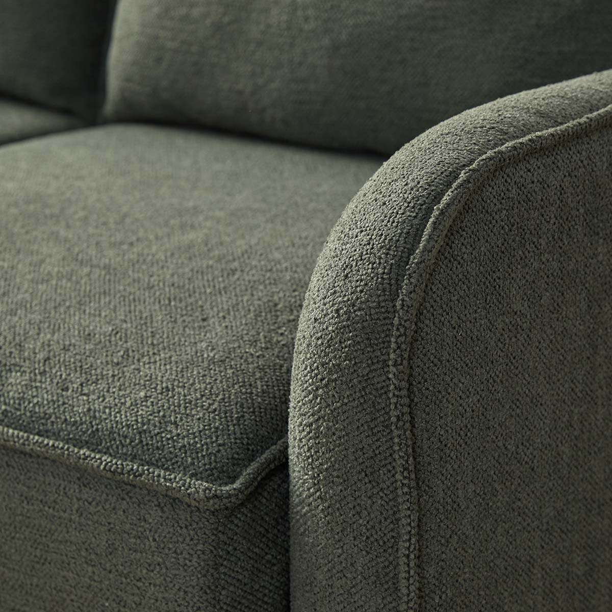 Tobie 2 Seater Sofa Bed - Dark Green - Image 7